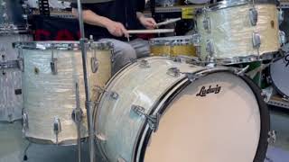 Vintage 60's Ludwig 22BD,13TT,16FT W.M.P.