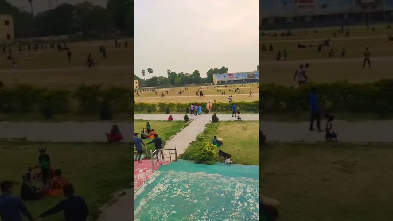 walking on marwari college play ground