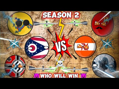 😈☠️RETURNS OF EMPIRE😈☠️: The Rise and Fall of an Empire|season 2|🔥🔥🔥#countryballs #nutshell #ww3