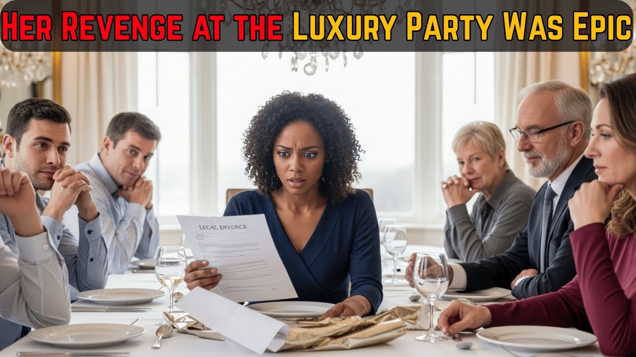 Her Mother in Law Gifted Her Divorce Papers She Never Expected Her Revenge at the Luxury Birthday