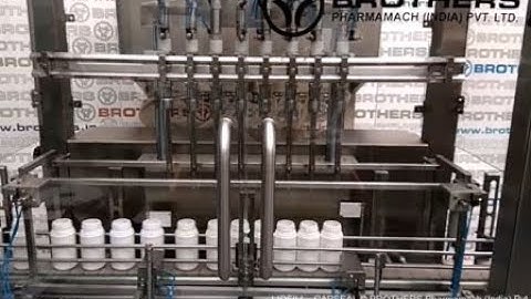 LIQFILL-120e and CAPSEAL-80L Automatic Six Head Gear Pump Liquid Filling and Linear Capping Machine