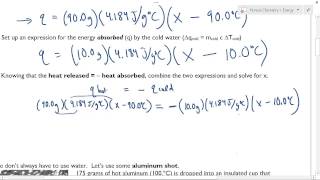 Honors Chemistry- Calculating energy with calorimetry and phase changes