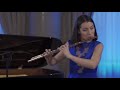 J.S.Bach Minuet and Badinerie, Orchestral Suite No.2, Sofia Viland (flute), Nikolaus Rexroth (piano)