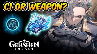 Is Nuevillette&#39;s C1 or Weapon Better?