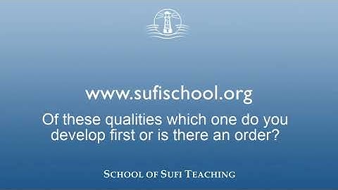 53. Which qualities you develop first and is there an order? | By Shaykh Hamid Hassan