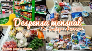 🛒Haciendo mi despensa mensual en Bodega Aurrerá 💵