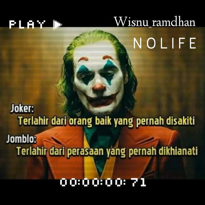 Story' WA JOKER vs JOMBLO