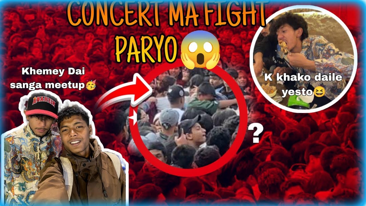 Khatra Jhagada Payo Consot Ma😱/ KhameyVlogs Sanga Batgat Halka😱😃