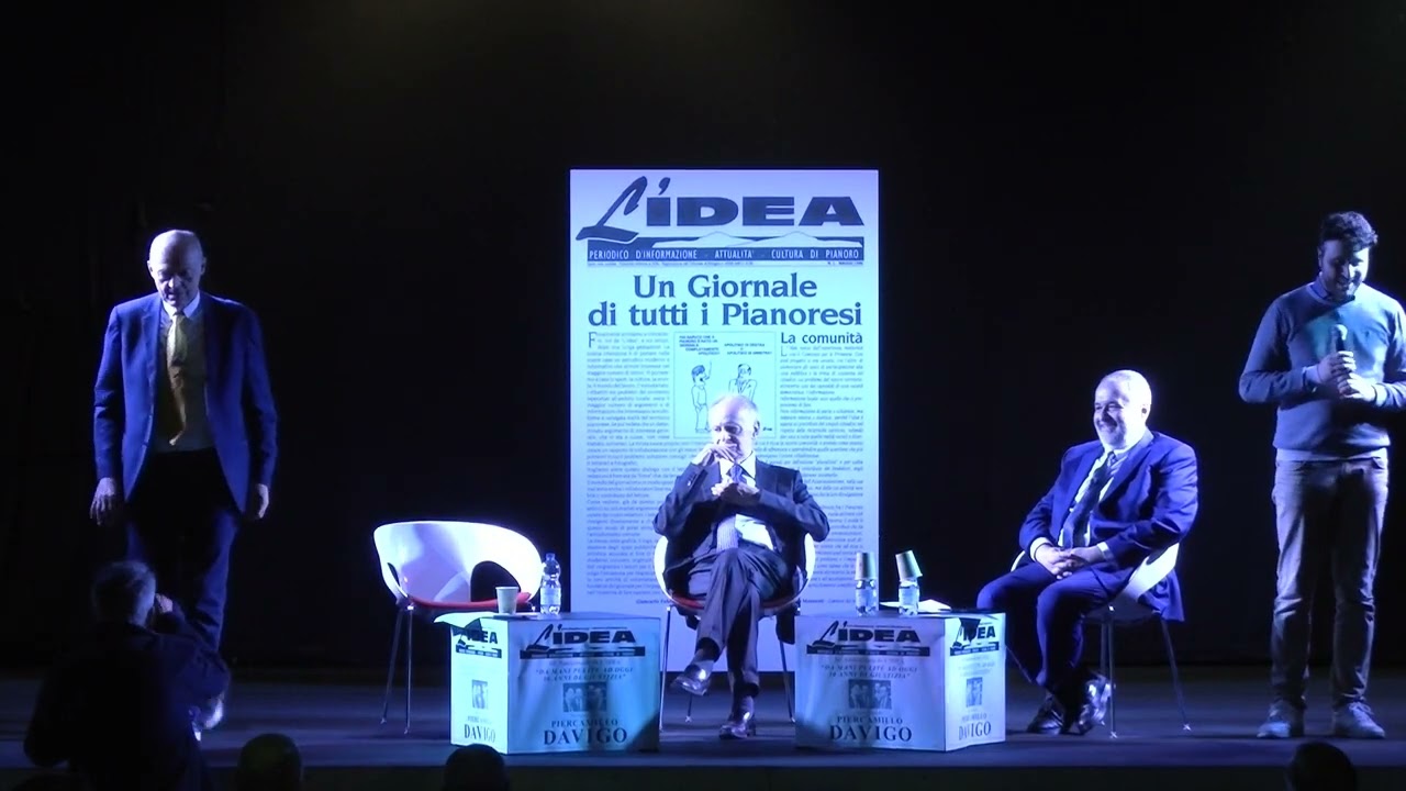 L'idea 30 anni evento con Piercamillo Davigo