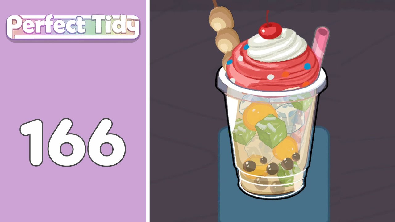 Perfect Tidy Level 166 | Every Puzzle Solved! 🎯 - YouTube