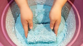 Settled Paste and Fake Bleach Rinse 🤍 Sponges Squeezing 🤍 ASMR