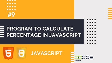 Program To Calculate Percentage in JavaScript | Percentage in JavaScript