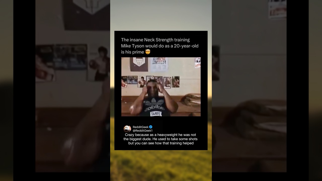 The insane neck strength training