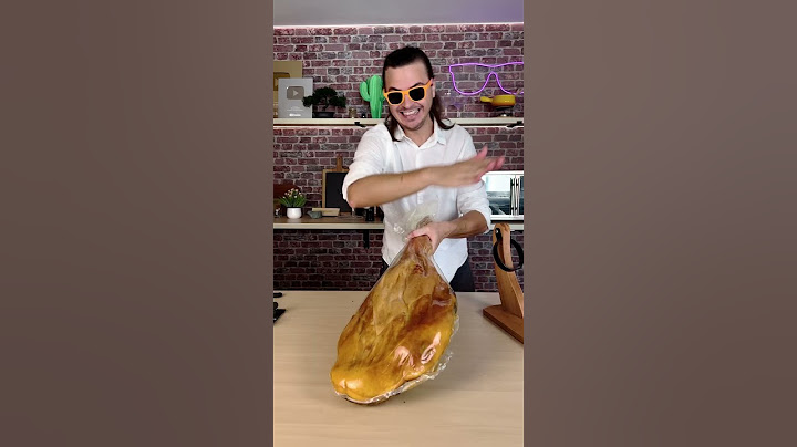 PRESUNTO DE MIL REAIS - Presunto cru, Serrano ham
