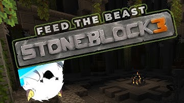 StoneBlock 3 Minecraft Modpack EP 8 - OVERPreparing for dungeons (still unprepared btw)