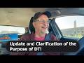 Update and Clarification of the Purpose of DT! | DT on the Run