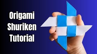 Origami Shuriken Tutorial : Make Your Own Boomerang Easy