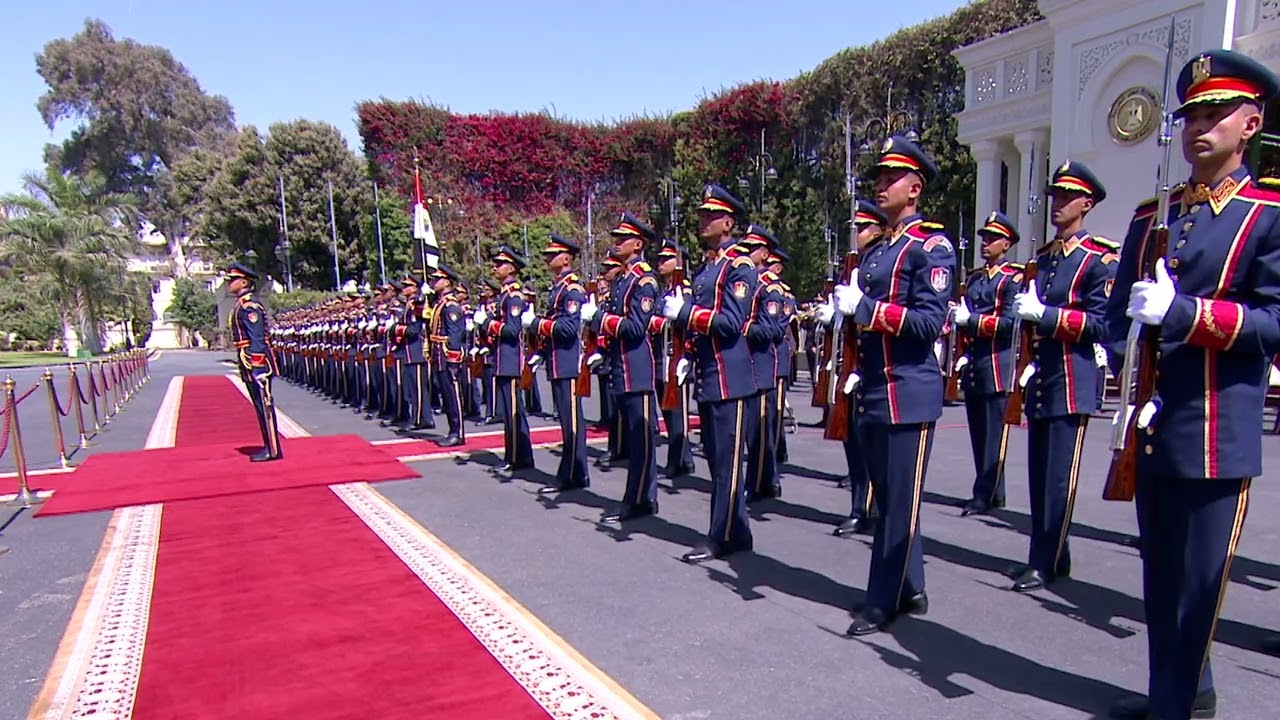 Ambassador Angelina Eichhorst presents Credentials to President Sisi