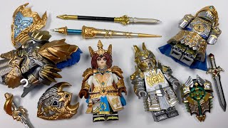 LEGO Knights of the Round Table - Kay | Gaheris  | Guinevere | Lancelot | Unofficial Minifigures