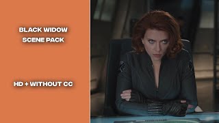 BLACK WIDOW SCENE PACK | HD + WITHOUT CC