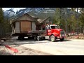 Watch as the Painter House Relocates from Buffalo Street to Banff Centre Campus in 2008