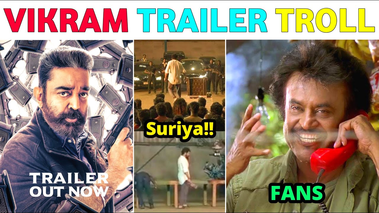 Vikram Movie Trailer Troll / Vikram Review Troll / Troll na Nangathaa