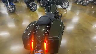 2026 Harley Davidson Street Glide in Olive Steel Metallic / Vivid Black 