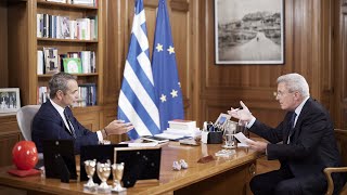 Συνέντευξη Κυριάκου Μητσοτάκη στο κεντρικό δελτίο ειδήσεων του ΑΝΤ1 και στον Νίκο Χατζηνικολάου