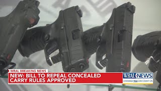 NC House votes to repeal concealed carry rules, despite GOP holdouts