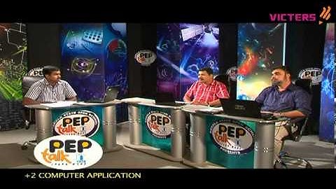 PEP TALK-Plus two-Computer Application,Part-I