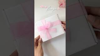 DIY gift hamper idea✨🎀 #diy #giftideas #gifthamper #shorts #craft