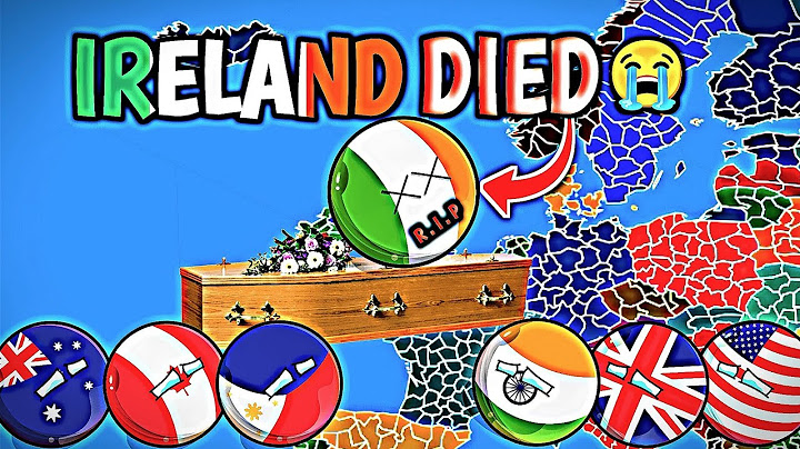 What countries reaction if Ireland 🇮🇪 Died 💀 🤯 | #countryballs #ireland #geography