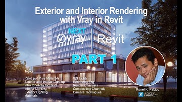 Exterior and Interior Rendering with Vray in REVIT Part 1