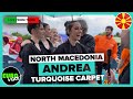 NORTH MACEDONIA EUROVISION 2022: Andrea - Circles (TURQUOISE CARPET INTERVIEW)