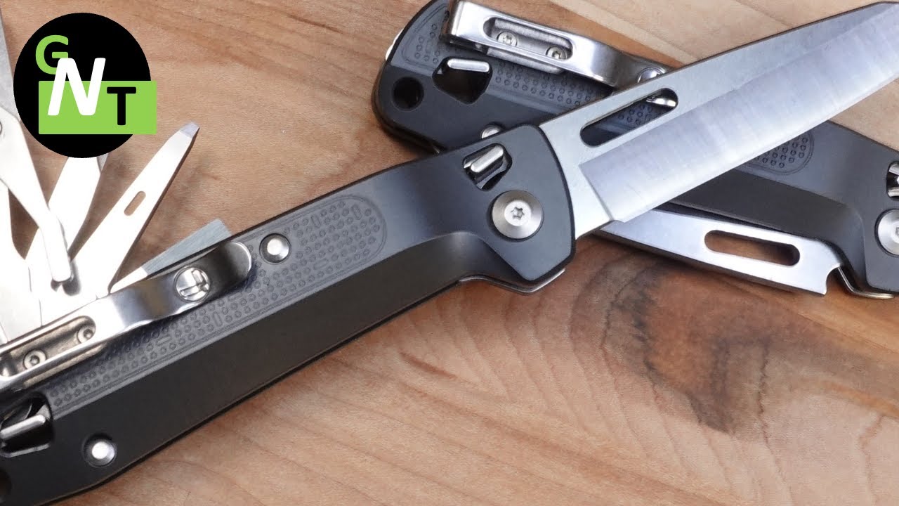 Leatherman Free K2 Vs K4 MultiTool Knife Table Top Review YouTube