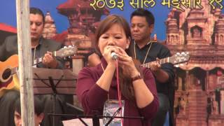 Benuka Rai performing Narayan Gopal's song Bujhnai Sakinau Timile