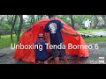 Unboxing Tenda Borneo 6 - Mountain Inn Sports - Tenda Kapasitas 6 orang