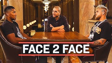 Jake Paul vs Anthony Joshua – UNCUT Netflix FACE 2 FACE Interview