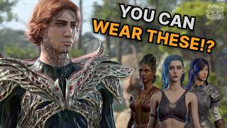 Unlock 500  NPC Outfits in BG3 (Best Outfit & Dye Mods)