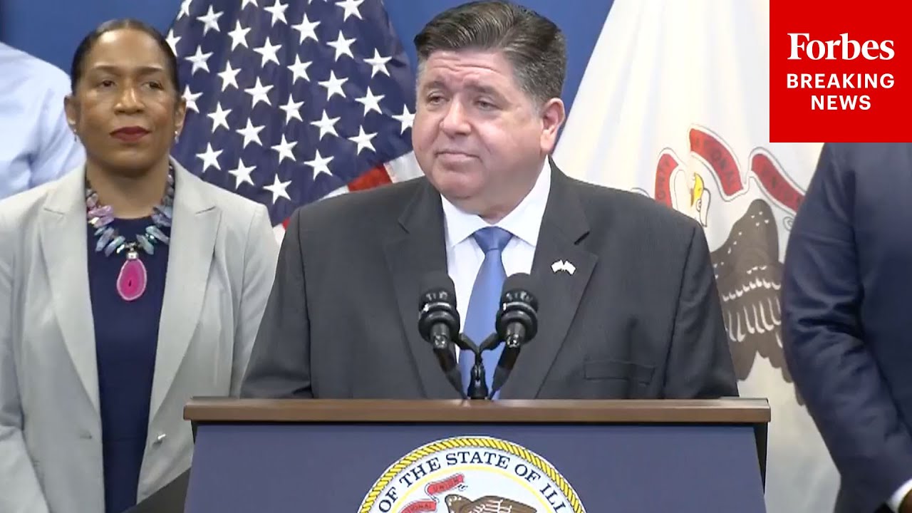 Illinois Gov. JB Pritzker Signs Fiscal Year 2026 State Budget - YouTube