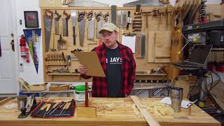 Vlog #127: Types of mallets, Shellac, Coffee Table, Merry Christmas