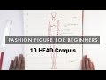 FASHION ILLUSTRATION TUTORIAL for beginners: 10 HEAD figure