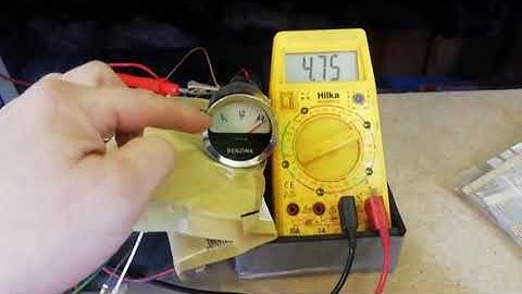 Designing a Fuel Gauge Warning Light using an LM2901N