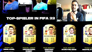 OFFIZIELLE FIFA 22 RATINGS REAKTION !!! ? FIFA 22 Top 22 Spieler Ratings Reaction