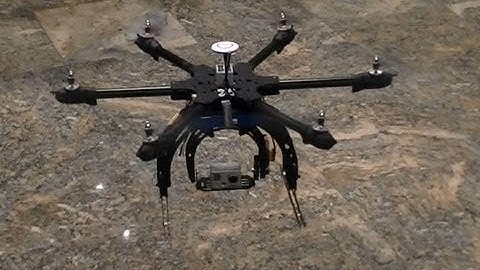 EXF M6sn Hexacopter Flight Time Test