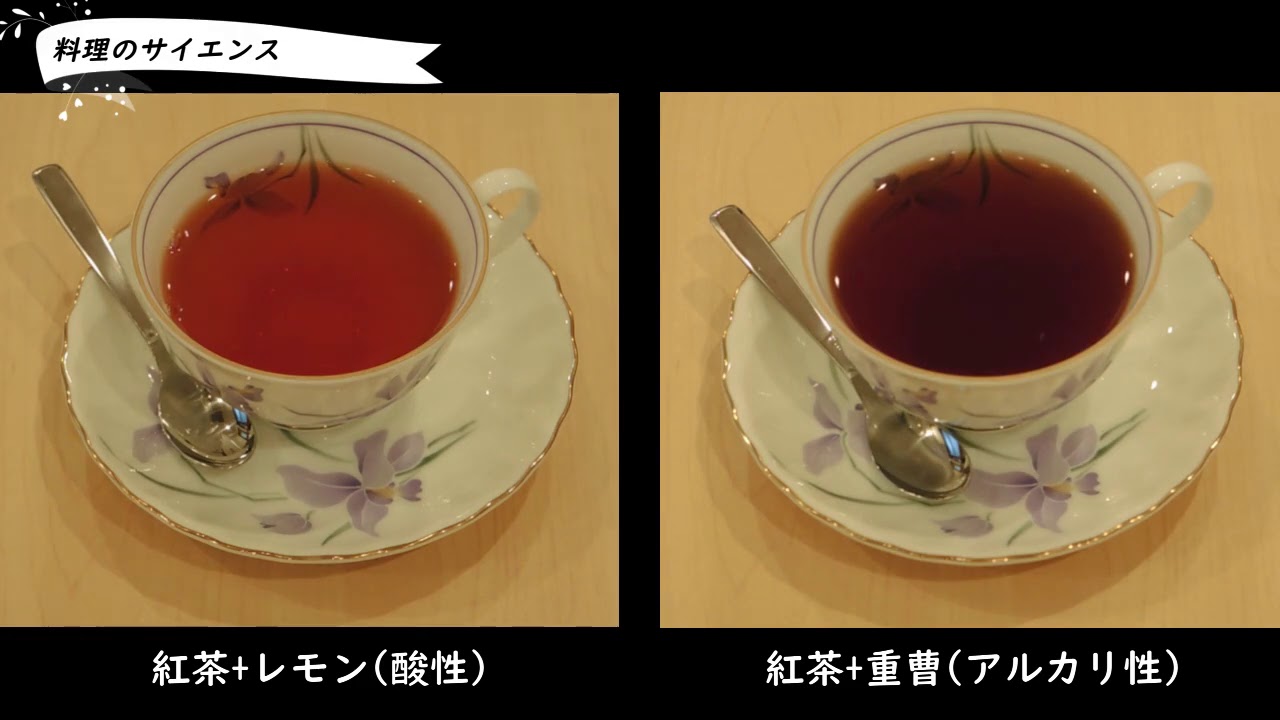紅茶の色を変えてみよう 自宅でできる即席実験 Youtube