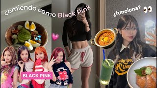 intenté la dieta de BLACKPINK por una semana... 🥗🥑💗