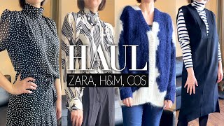 ZARA, H&M, COS NEW COLLECTION HAUL | AUTUMN WINTER 2022-2023