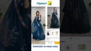 Flipkart lehenga haul same dress collection on Flipkart #shorts #youtubeshorts #flipkart screenshot 1