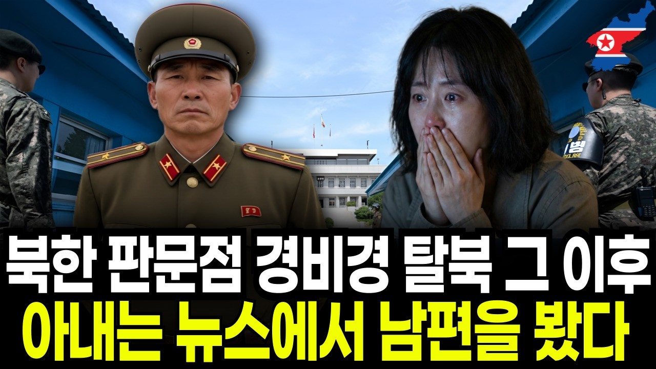 북한 JSA 판문점 경비경 탈북 이야기 그 이후, 그날 아내는 뉴스에서 남편을 봤습니다